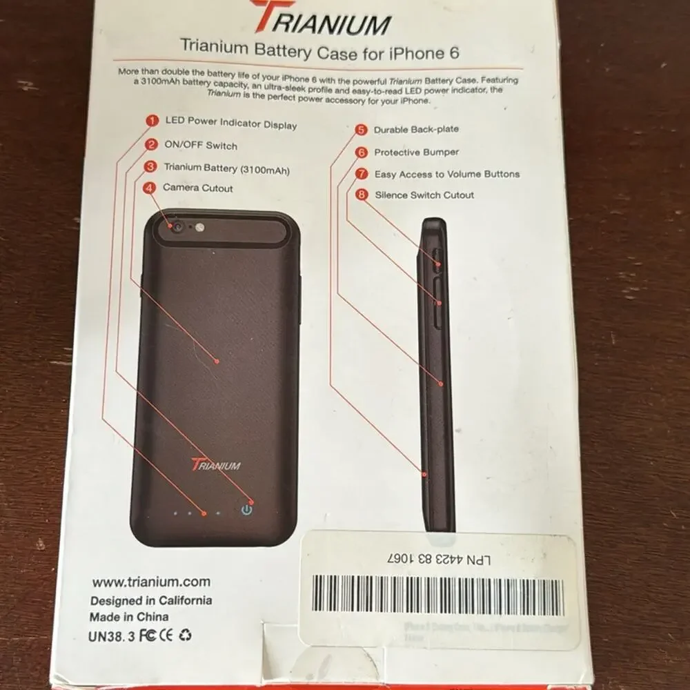 Battery Case for iPhone 6 NIB